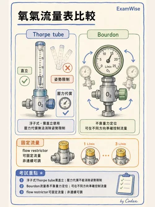 呼吸治療師 - 醫療氣體製造與儲存 - AI 圖文解析預覽