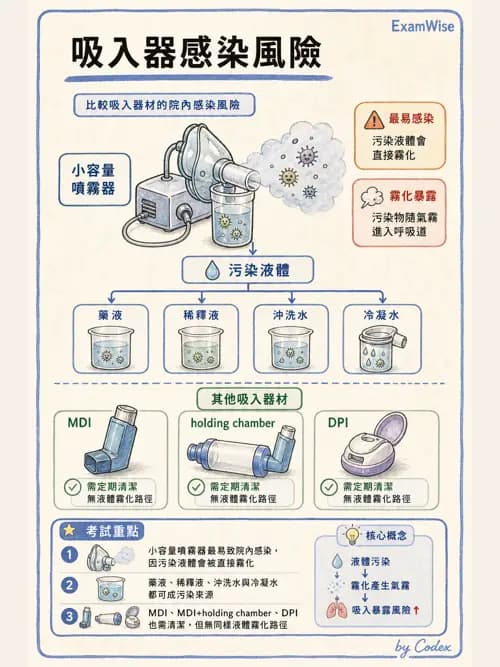 呼吸治療師 - 呼吸照護設備消毒 - AI 圖文解析預覽