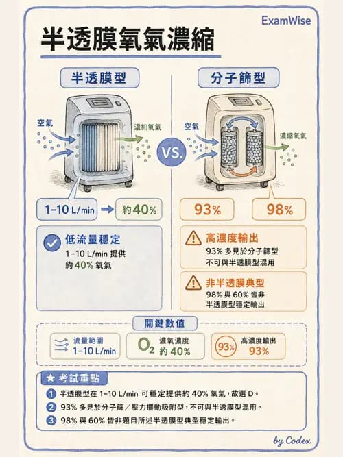呼吸治療師 - 氣體輸送系統與氧氣治療 - AI 圖文解析預覽