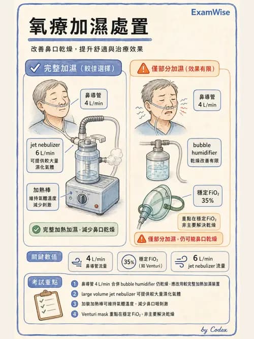 呼吸治療師 - 濕氣與霧氣治療 - AI 圖文解析預覽