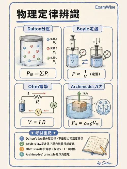 呼吸治療師 - 氣體物理學 - AI 圖文解析預覽