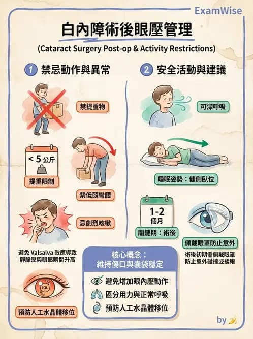 護理師 - 眼科疾病 - AI 圖文解析預覽