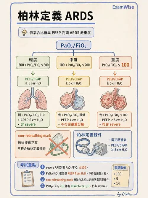 呼吸治療師 - ARDS與呼吸衰竭 - AI 圖文解析預覽