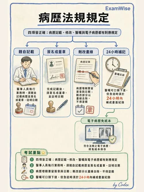 呼吸治療師 - 倫理、法規與安寧照護 - AI 圖文解析預覽