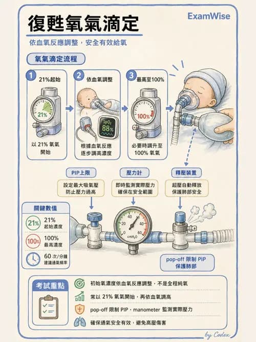 呼吸治療師 - 甦醒器設備 - AI 圖文解析預覽