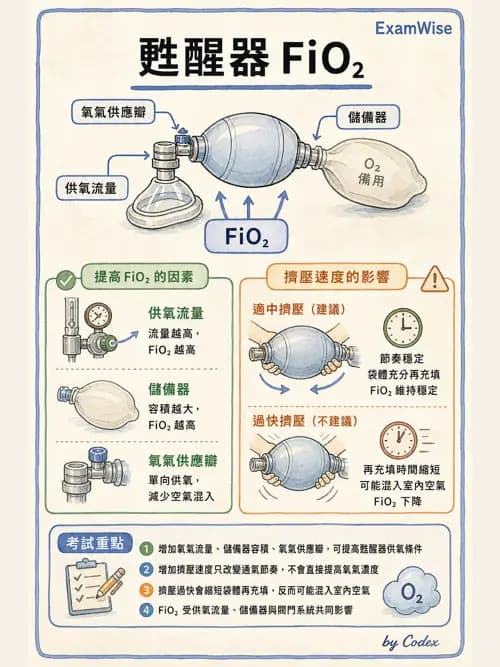 呼吸治療師 - 甦醒器設備 - AI 圖文解析預覽