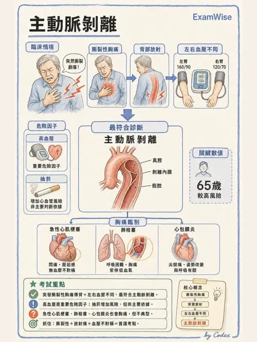 呼吸治療師 - 心臟疾病與COPD重症 - AI 圖文解析預覽