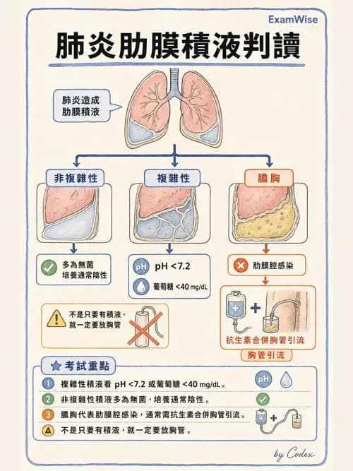 呼吸治療師 - 外力傷害與胸廓病變 - AI 圖文解析預覽