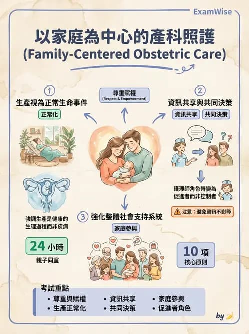 護理師 - 孕期營養心理與衛生政策 - AI 圖文解析預覽