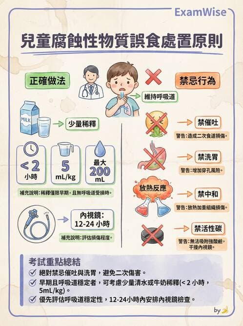 護理師 - 兒童預防保健與安全 - AI 圖文解析預覽