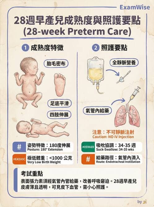 護理師 - 高危險新生兒 - AI 圖文解析預覽