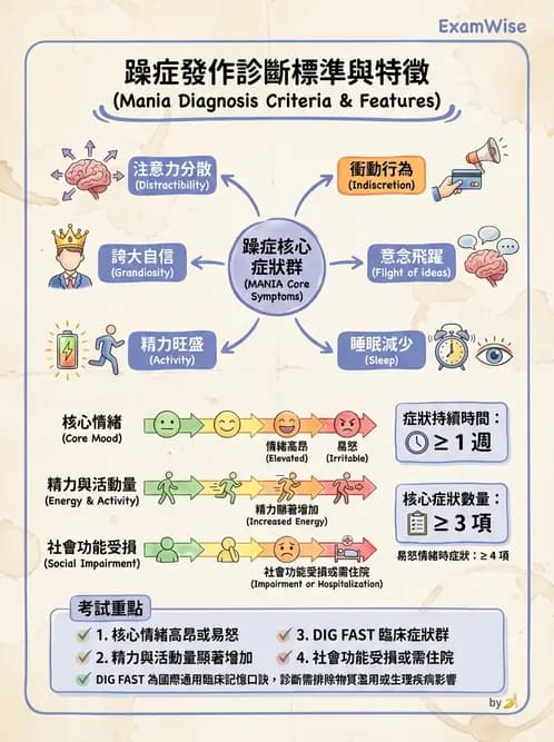 護理師 - 雙相情緒障礙護理 - AI 圖文解析預覽