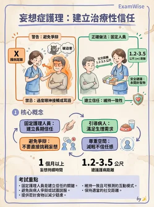 護理師 - 情感與思覺障礙綜合評估 - AI 圖文解析預覽