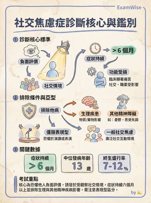 護理師 - 焦慮症與壓力相關障礙 - AI 圖文解析預覽