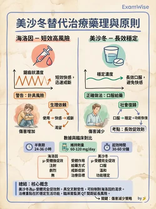 護理師 - 物質相關與成癮障礙 - AI 圖文解析預覽