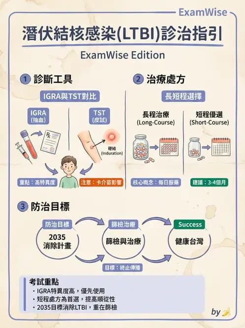 護理師 - 傳染病防治與護理 - AI 圖文解析預覽