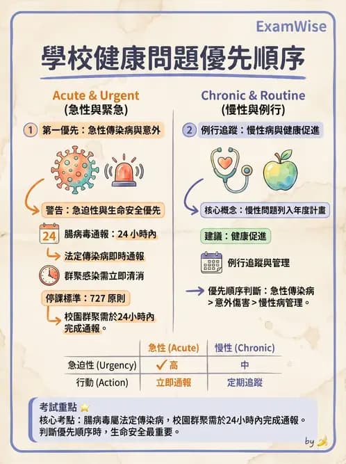 護理師 - 學校衛生護理 - AI 圖文解析預覽