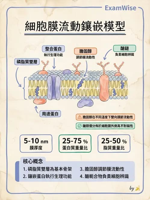 護理師 - 細胞生理 - AI 圖文解析預覽