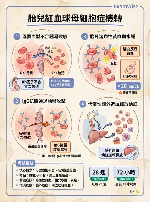 護理師 - 造血及淋巴系統 - AI 圖文解析預覽