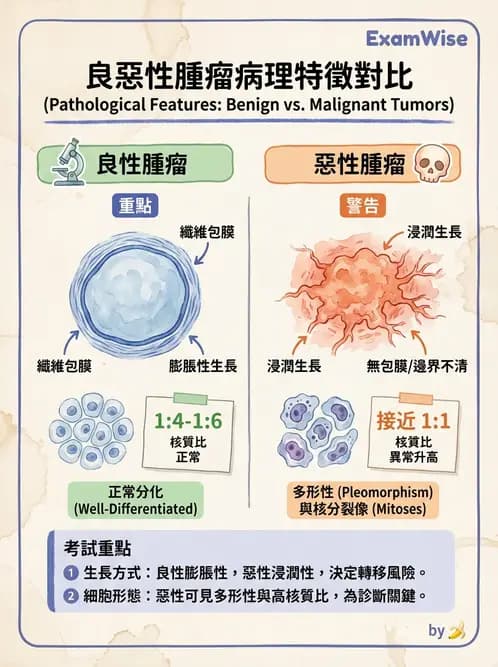 護理師 - 腫瘤及遺傳疾病 - AI 圖文解析預覽