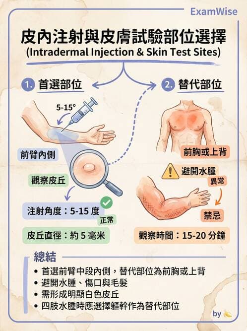 護理師 - 注射技術 - AI 圖文解析預覽