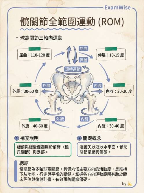 護理師 - 運動功能與傷口護理 - AI 圖文解析預覽