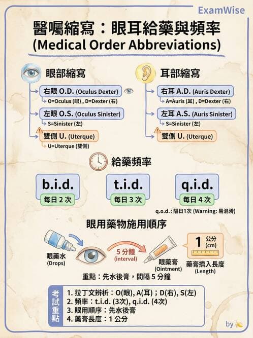 護理師 - 給藥原則與口服給藥 - AI 圖文解析預覽