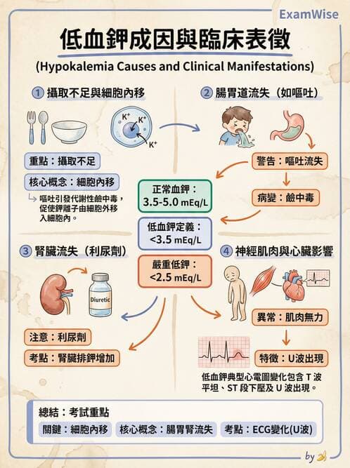 護理師 - 靜脈輸液與電解質平衡 - AI 圖文解析預覽