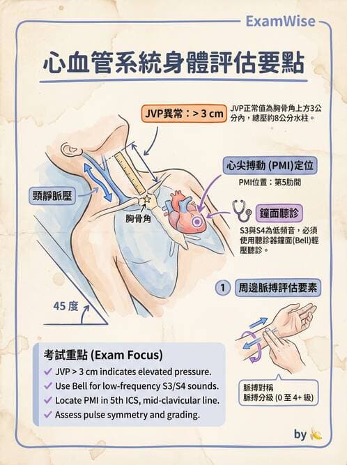 護理師 - 心臟衰竭與心律不整 - AI 圖文解析預覽