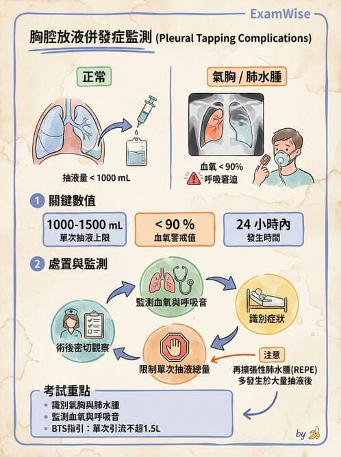 護理師 - 呼吸衰竭與胸腔護理 - AI 圖文解析預覽