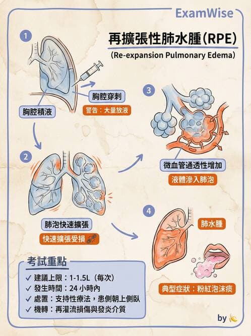 護理師 - 呼吸衰竭與胸腔護理 - AI 圖文解析預覽