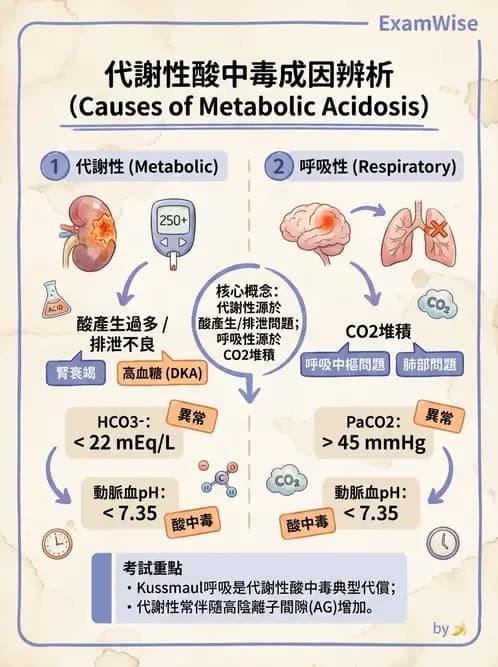 護理師 - 透析、電解質與酸鹼平衡 - AI 圖文解析預覽