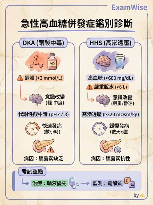 護理師 - 糖尿病併發症護理 - AI 圖文解析預覽