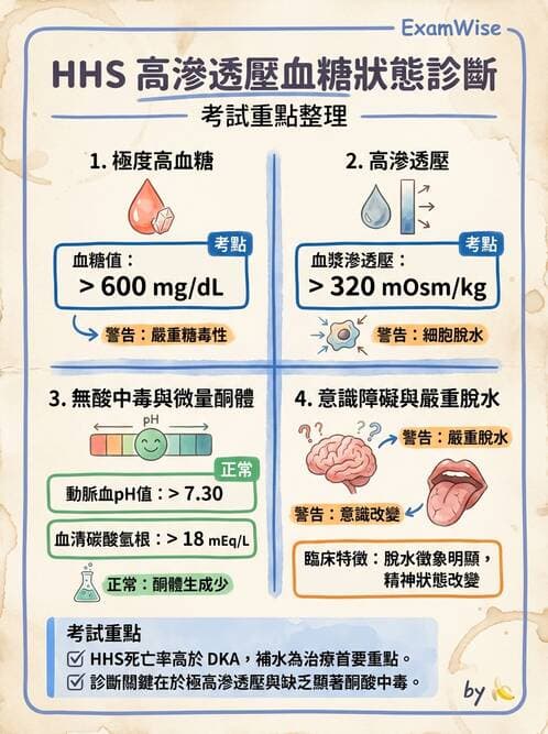 護理師 - 糖尿病併發症護理 - AI 圖文解析預覽