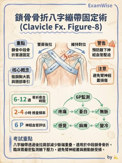 護理師 - 骨折與牽引護理 - AI 圖文解析預覽