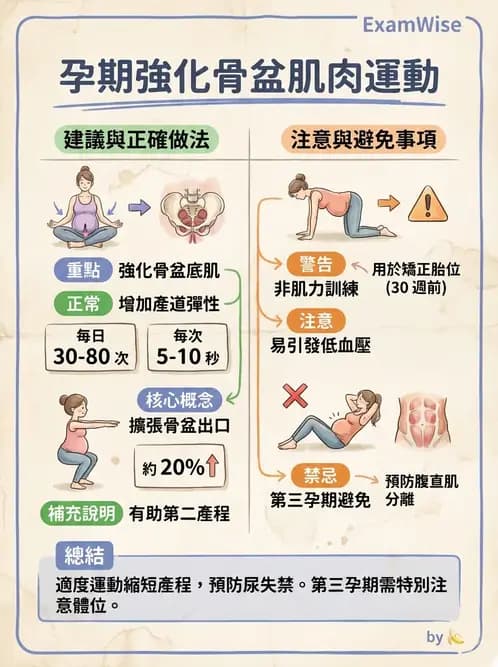 護理師 - 孕期營養心理與衛生政策 - AI 圖文解析預覽