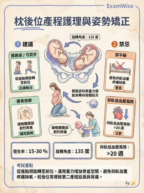 護理師 - 分娩過程與產科急症 - AI 圖文解析預覽