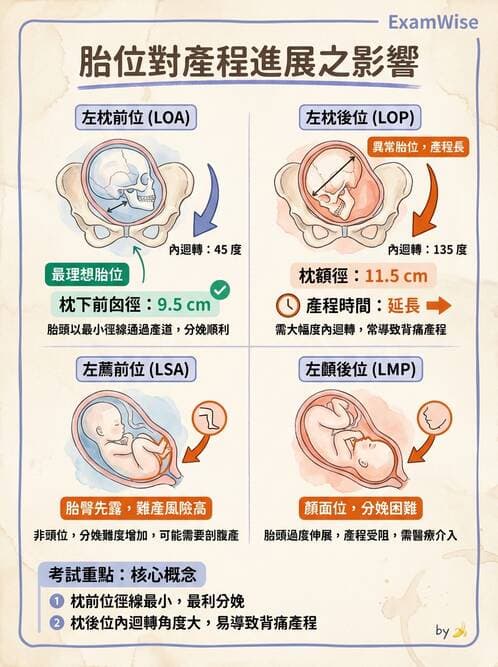 護理師 - 分娩過程與產科急症 - AI 圖文解析預覽