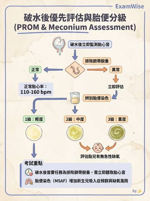 護理師 - 分娩過程與產科急症 - AI 圖文解析預覽