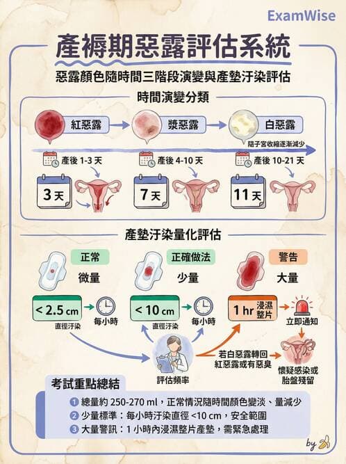 護理師 - 產後生理恢復與護理 - AI 圖文解析預覽