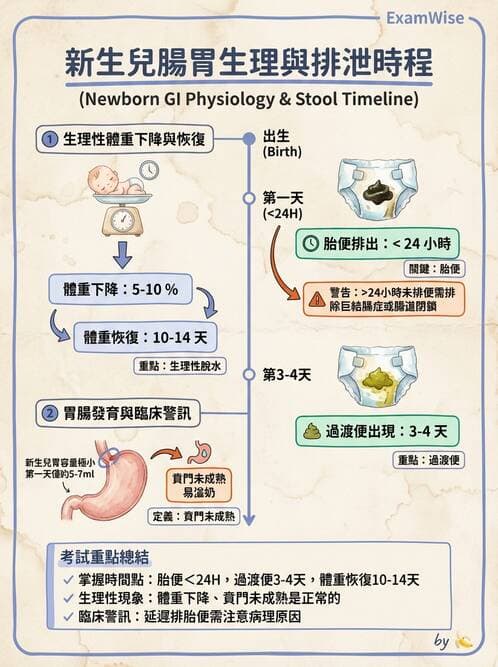 護理師 - 新生兒日常照護與篩檢 - AI 圖文解析預覽