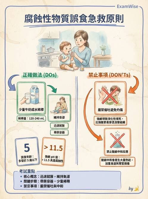護理師 - 兒童急症與燒傷護理 - AI 圖文解析預覽