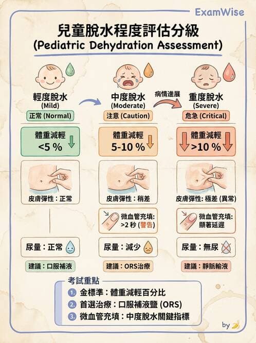 護理師 - 兒童消化系統疾病 - AI 圖文解析預覽