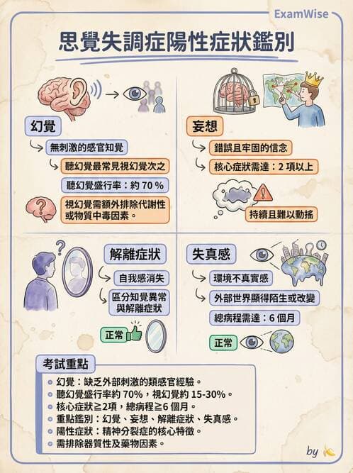 護理師 - 情感與思覺障礙綜合評估 - AI 圖文解析預覽