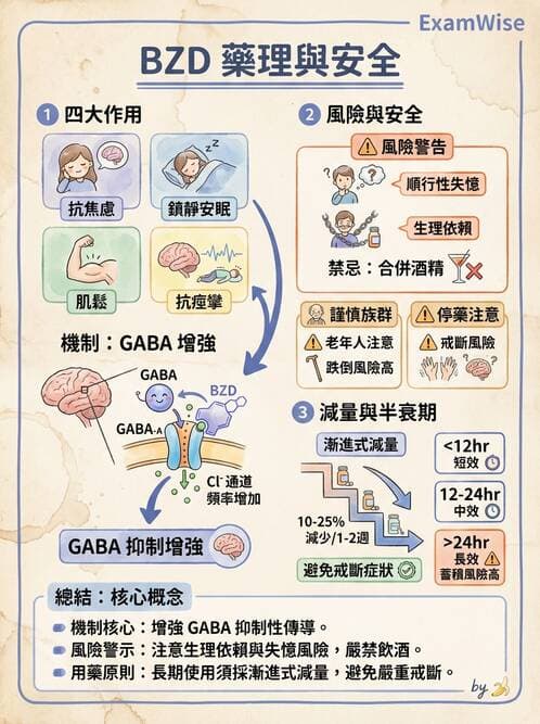 護理師 - 精神科藥物與生物治療 - AI 圖文解析預覽