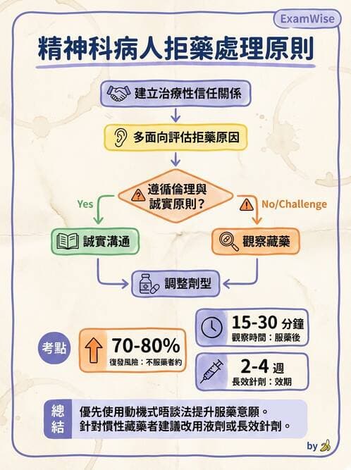 護理師 - 思覺失調症護理 - AI 圖文解析預覽