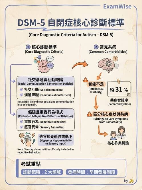 護理師 - 兒童青少年精神疾患 - AI 圖文解析預覽