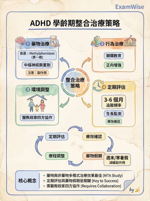 護理師 - 兒童青少年精神疾患 - AI 圖文解析預覽