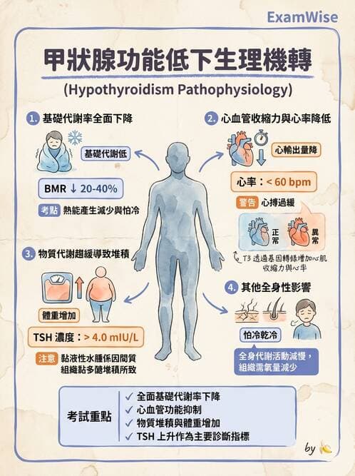 護理師 - 內分泌系統 - AI 圖文解析預覽