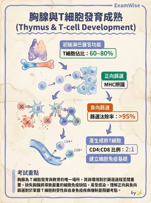 護理師 - 後天性免疫、免疫調節 - AI 圖文解析預覽
